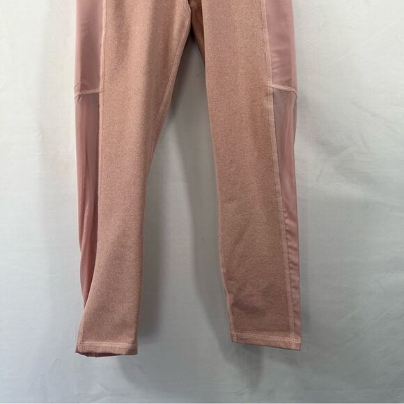 Fabletics On-The-Go PowerHold High-Waisted Rosebloom Heather Capri Leggings 0685 - Picture 4 of 15